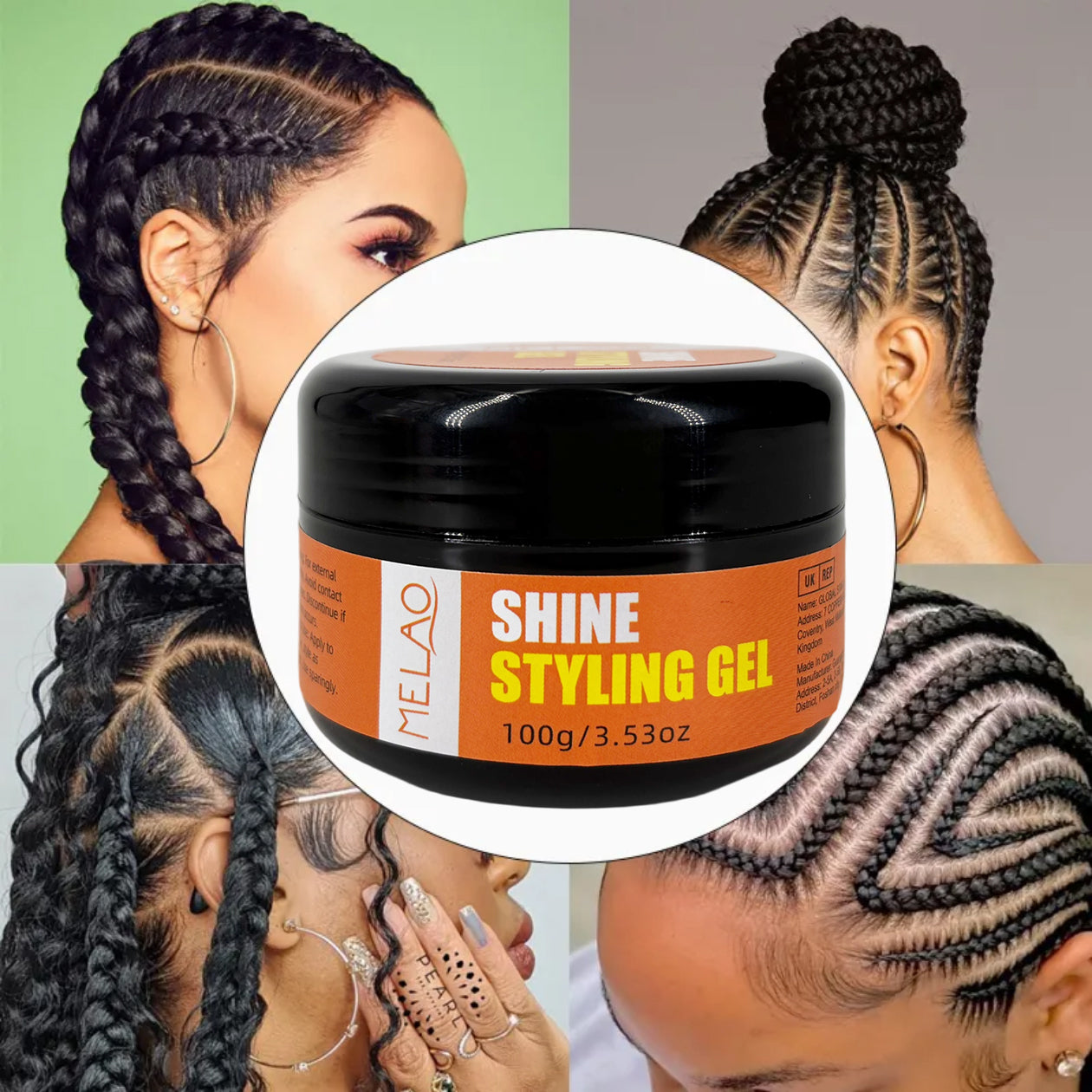 MELAO Shine Styling Gel 100g