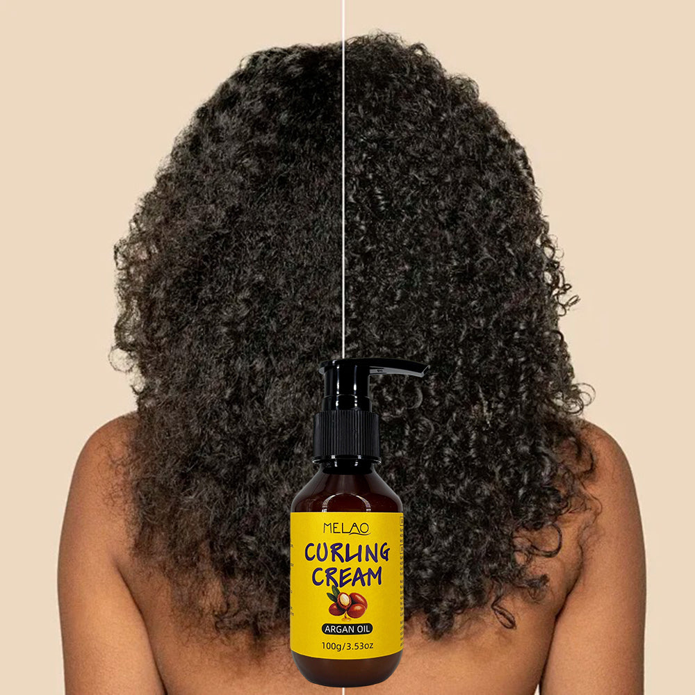 MELAO Curling Cream with Argan Oil 100g