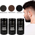 Hair Fibers for Thinning Hair, MELAO Hair Building Fibers 12g/0.42oz, 3 Natural Shades (Medium Brown, Natural Blalck, Dark Brown), Instant Hair Thickener & Root Touch Up, Conceals Bald Spots & Thinning Areas, Natural Look, Water Resistant