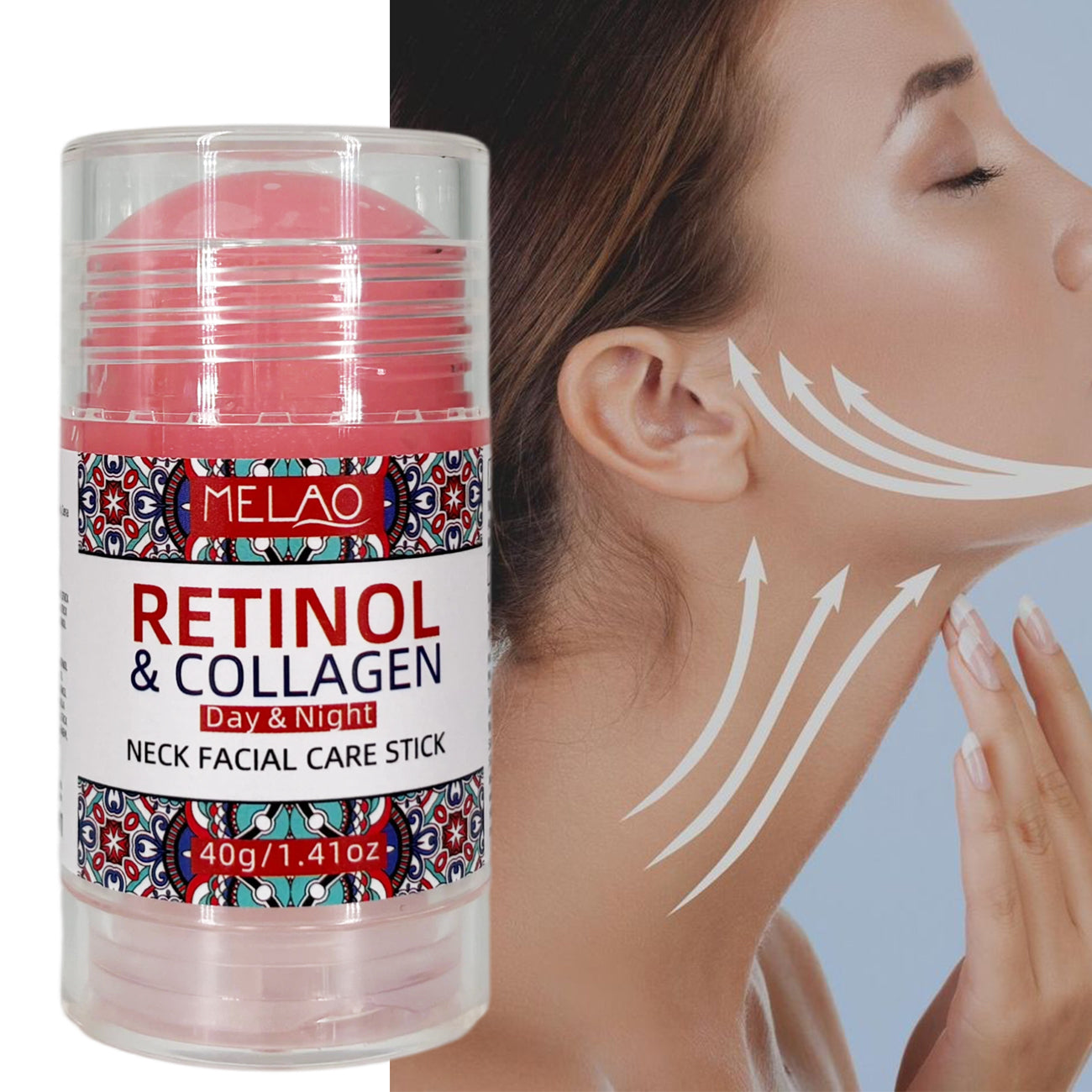 MELAO Retinol Collagen Face & Neck Stick 40g