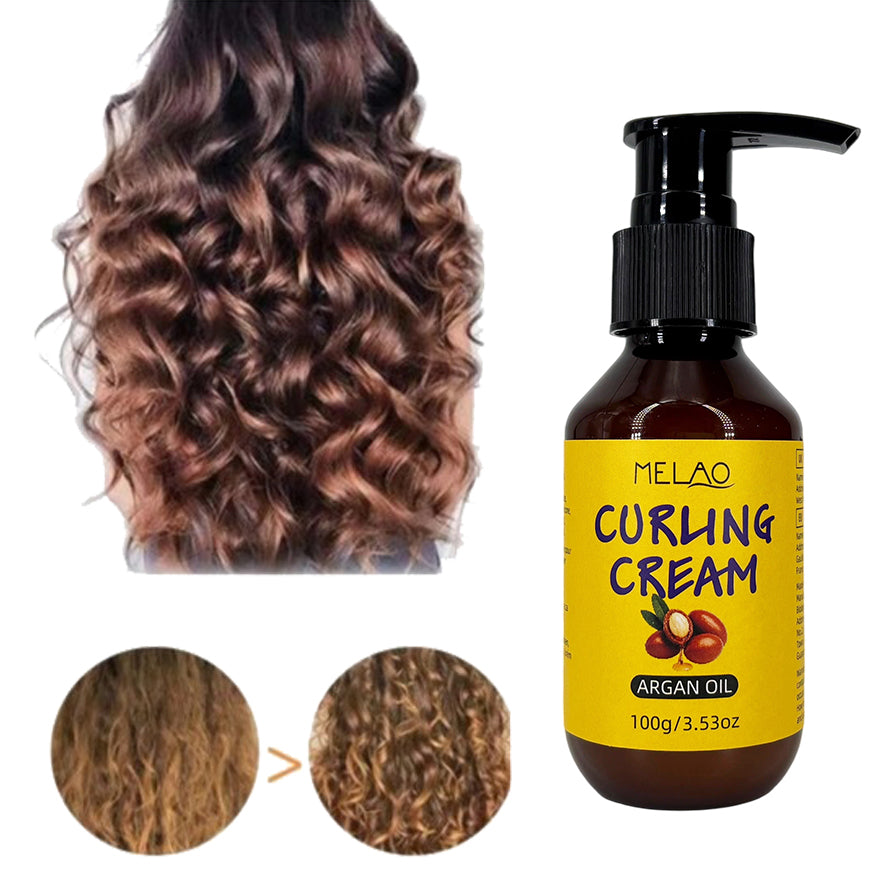 MELAO Curling Cream with Argan Oil 100g
