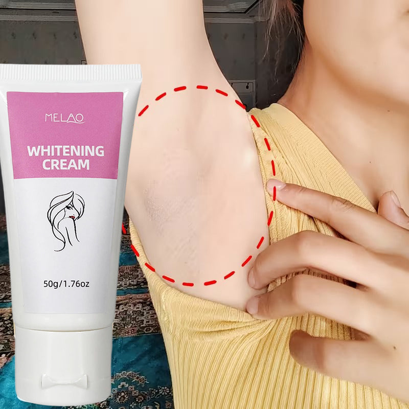 MELAO Brightening Whitening Cream 50g, Moisturizing Face & Body Lotion for Uneven Skin Tone, Anti-Dark Spot & Skin Lightening Skincare Product