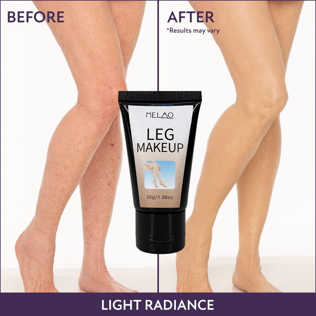 MELAO Brightening Leg Cream Travel Size, 30g Leg Skin Brightening Lotion, Improve Dull Skin, Fade Skin Marks & Uneven Tone, Long Lasting Hydrating, Smooth Body Skin Care, 30g/1.06oz