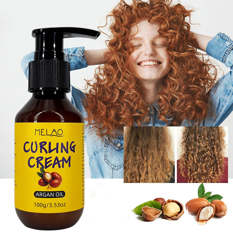 MELAO Curling Cream with Argan Oil 100g
