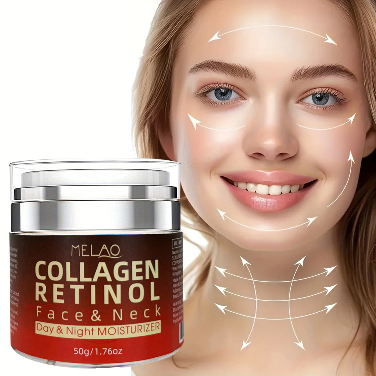MELAO Collagen Retinol Face &amp; Neck Cream 50g