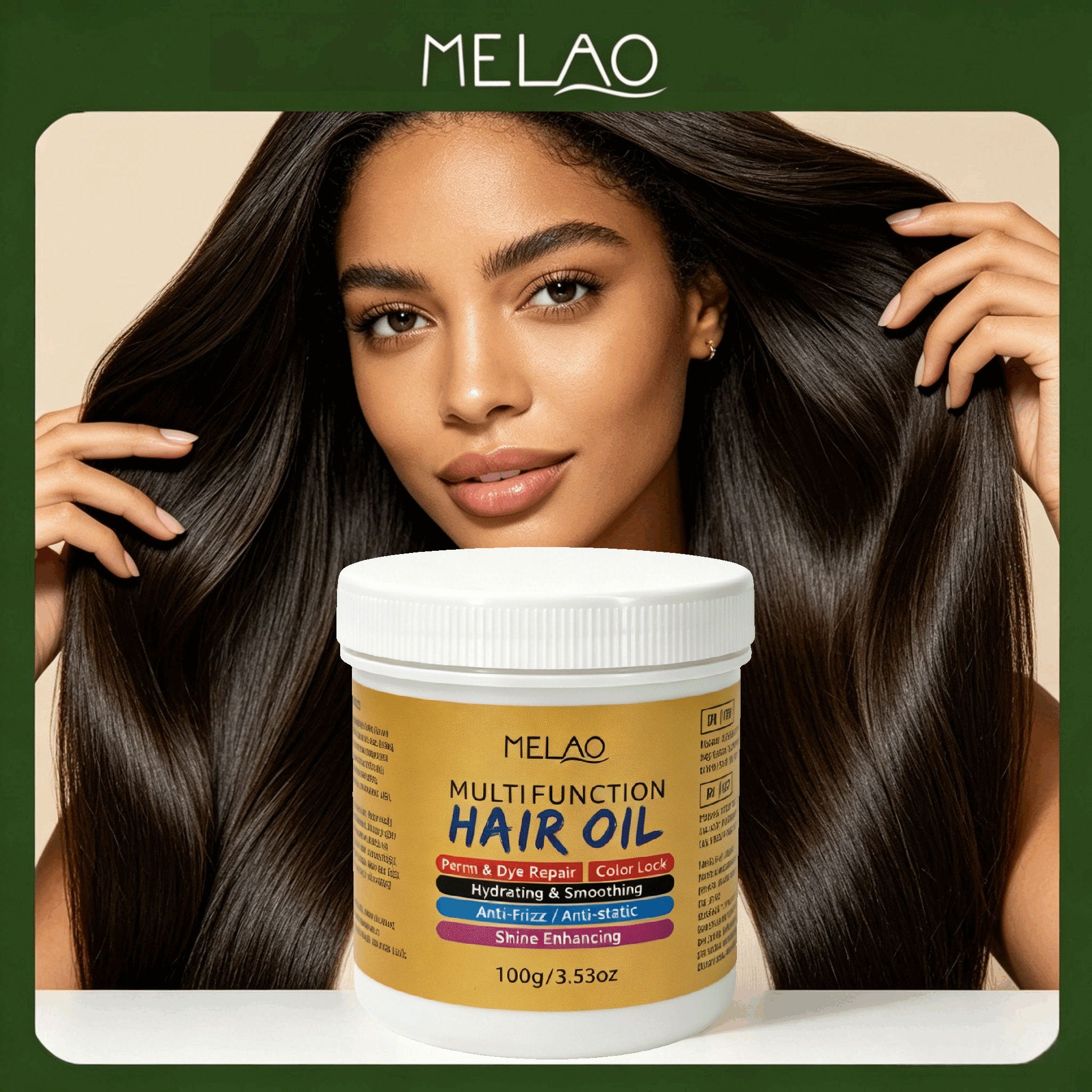 MELAO Multifunction Hair Oil 100g