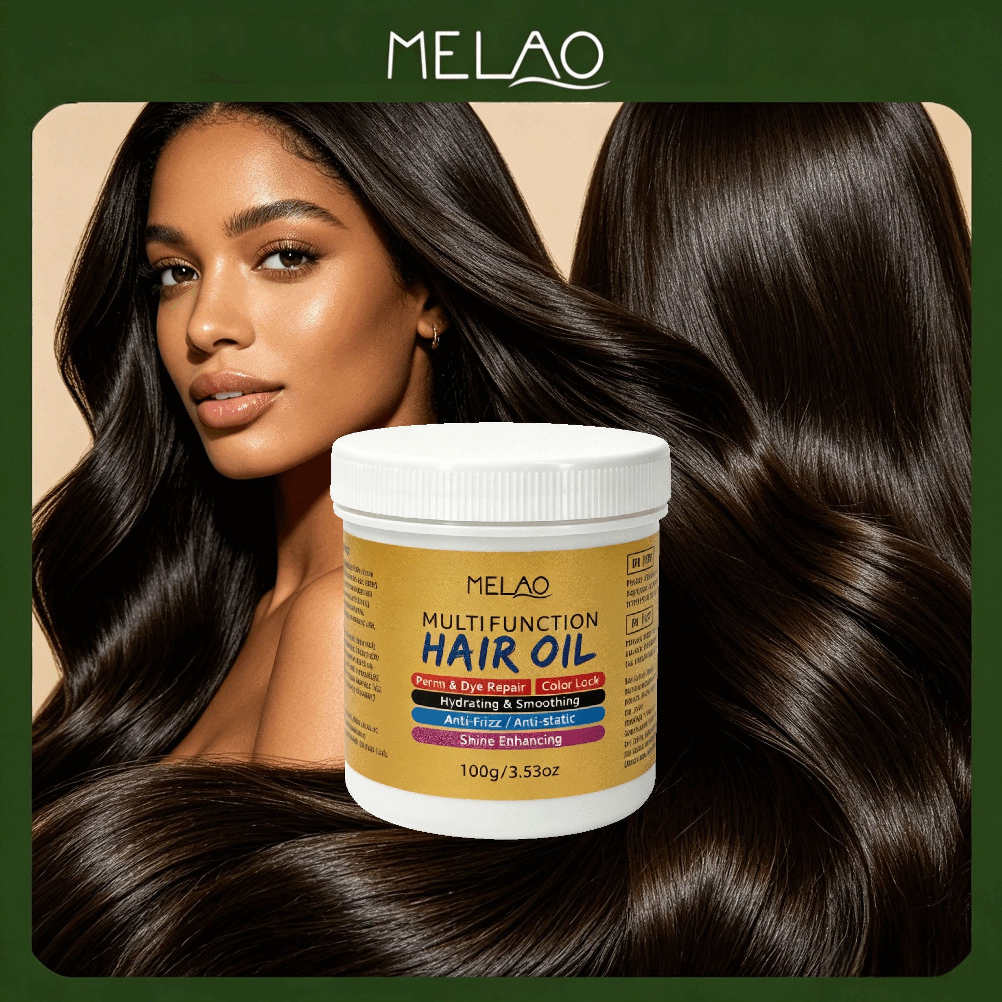 MELAO Multifunction Hair Oil 100g