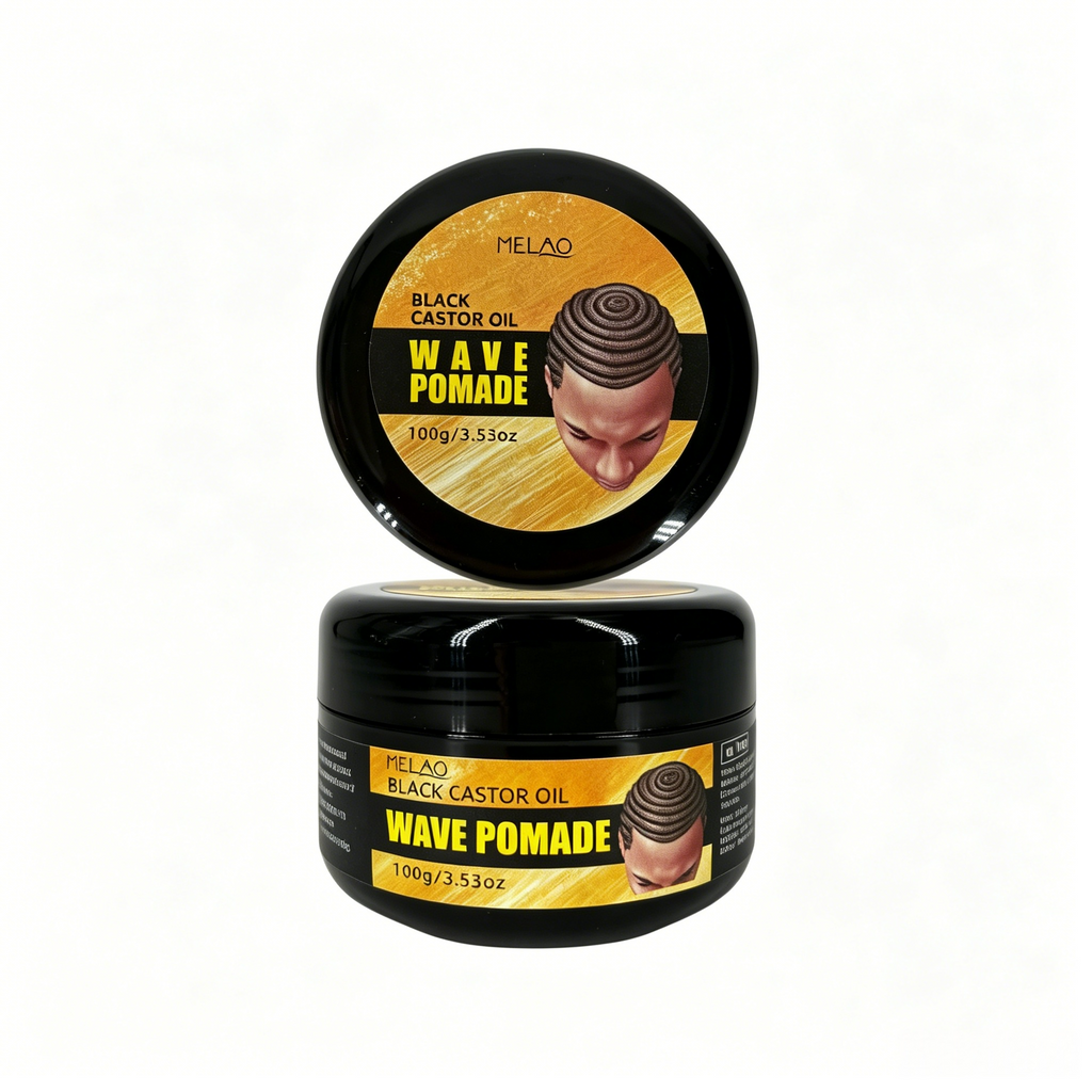 MELAO Black Castor Oil Wave Pomade 100g