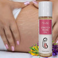 MELAO Firming Body Oil for Stretch Marks, Stretch Mark Oil & Belly Oil, During & After Pregnancy, with Natural Oils, Fades Stretch Marks, Tightens Skin, 125ml