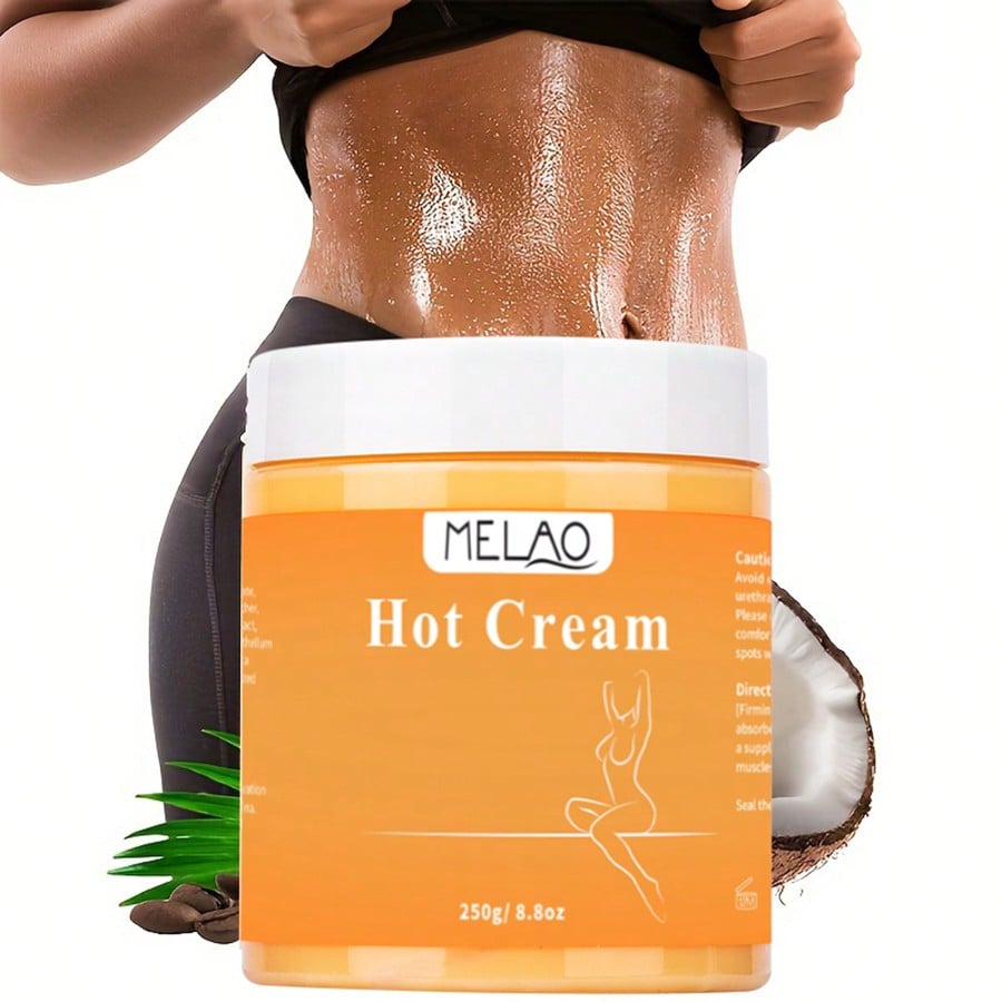 MELAO Hot Cream Firming Body Cream, Firms/Tightens/Smooths Skin