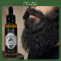 MELAO Beard Oil for Men, Beard Oil with Rosemary Oil, Softens Beard & Conditions Skin, Tames Frizzy Beard, Non Greasy, Natural Ingredients, 60ml