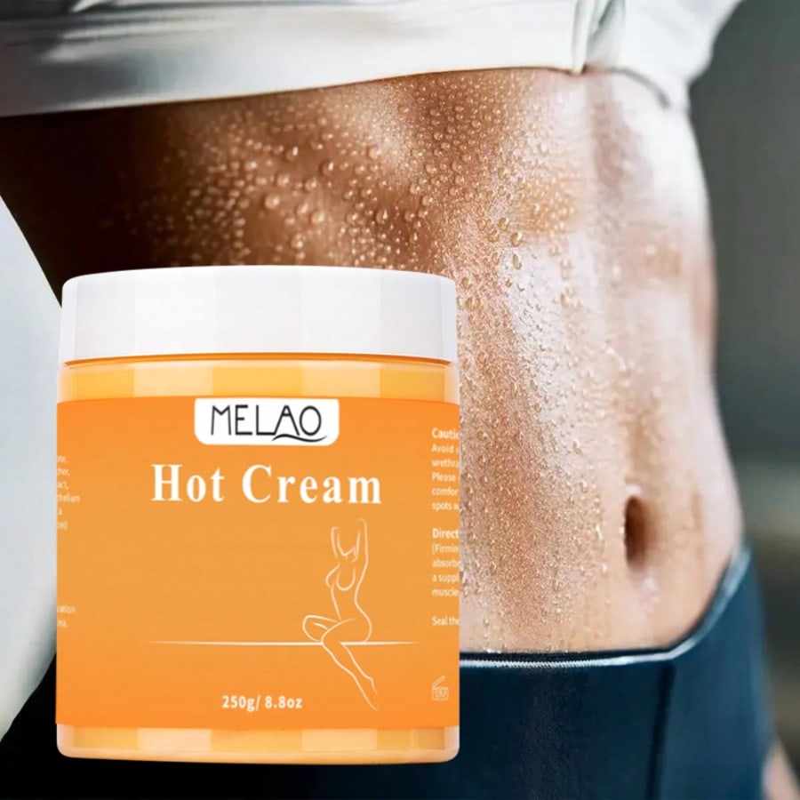MELAO Hot Cream Firming Body Cream, Firms/Tightens/Smooths Skin