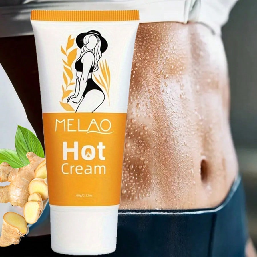 MELAO Hot Cream Firming Body Cream, Firms/Tightens/Smooths Skin
