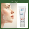 Sunscreen SPF 30+, MELAO Sun Cream SPF 30 with UVA & UVB Protection, 24 Hour Hydration, Waterproof Formula, Broad Spectrum Sunscreen, Non Greasy, Quick Absorbing, for Face & Body, 50g/1.76oz