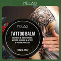 Tattoo Aftercare Balm, MELAO Tattoo Balm, Refresh & Moisturize Skin Before, During & After Tattoo Process, Protects Tattoo Color, with Natural Ingredients, for Tattoo & Skin Care, 150g/5.29oz