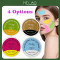 4 in 1 Eye Mask Set, MELAO Eye Mask Collection with Niacinamide, Hyaluronic Acid, Caffeine & Oat, for Dark Circles, Puffiness, Hydration & Soothing, 84g Each, Travel Size