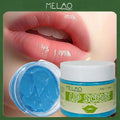 Lip Scrub, MELAO Exfoliating & Moisturizing Lip Scrub, Removes Dry Flaky Skin, for Soft Smooth Lips, with Natural Extracts, 50g/1.76oz