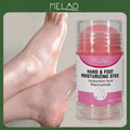 MELAO Hand & Foot Moisturizing Stick with Hyaluronic Acid & Niacinamide, 40g/1.41oz Deep Hydration Balm for Dry Cracked Heels, Knees & Elbows, Non-Greasy Repair Lotion Stick for Rough Skin