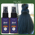 2 Pack MELAO 3-in-1 Hair Oil Spray, 30ml/1.01fl.oz with Ginger, Angelica & Ginseng Extract, Nourishing Scalp & Hair Treatment for All Hair Types