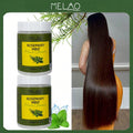 2 Pack MELAO Rosemary Mint Hair Cream, 100g Deep Conditioning Mask for Dry & Damaged Hair, Strengthens & Repairs, Reduces Breakage & Frizz