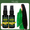 2 Pack MELAO Ginger Hair Spray 30ml, Nourishing Scalp & Hair Care Spray, Strengthens Hair Texture, Reduces Dryness & Frizz, Leaves Hair Smooth, Shiny and Healthy for All Hair Types
