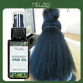MELAO Rosemary Hair Oil 30ml, Nourishing Scalp & Hair Strengthening Oil, Anti-Frizz & Moisturizing Treatment for Dry, Damaged, Curly & Colored Hair, Adds Shine