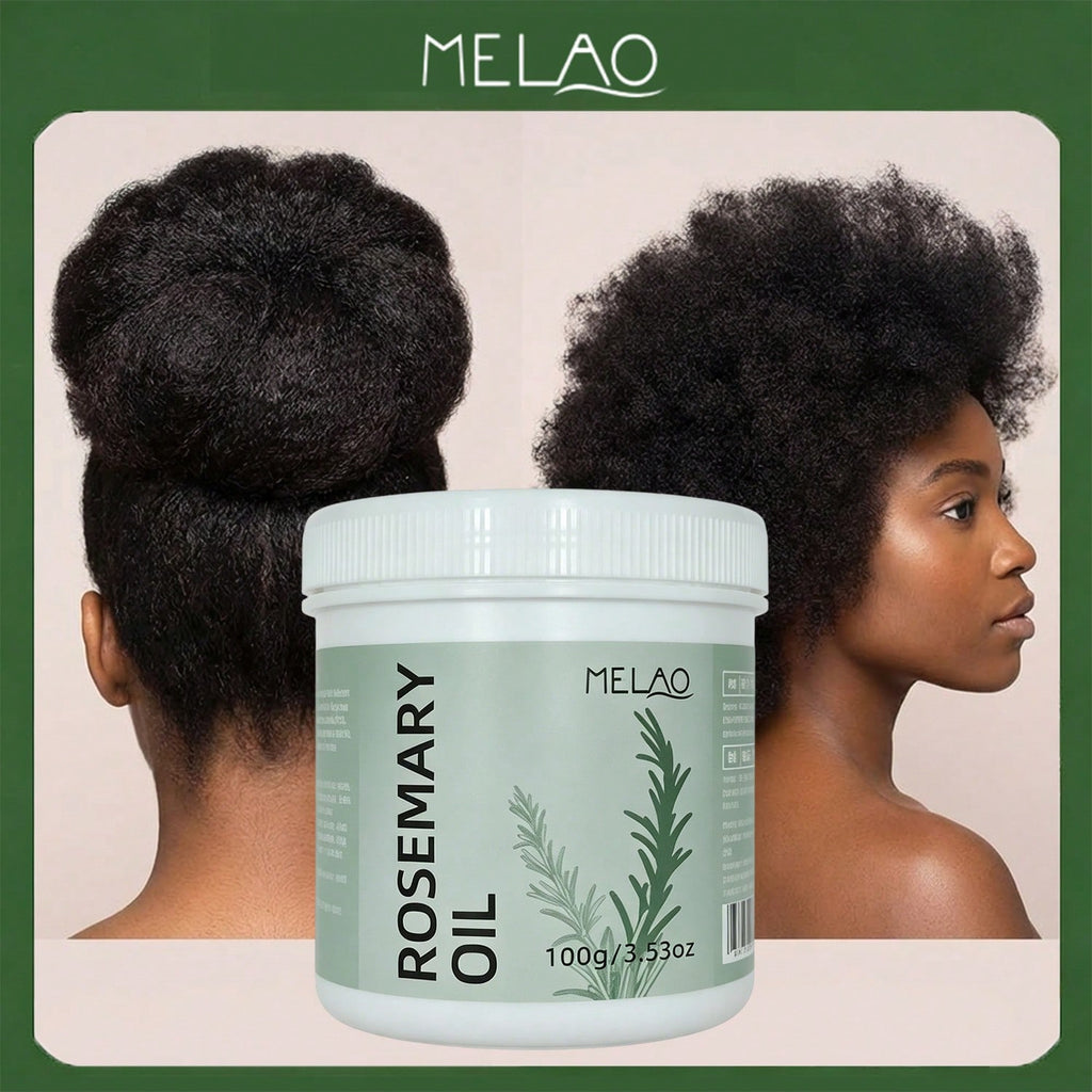 MELAO Rosemary Oil 100g/3.53oz, Pure Natural Rosemary Essential Oil for Hair, Scalp Health & Skin Care, Nourishing Oil for Hair, Scalp & Body Massage