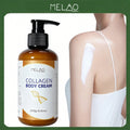 MELAO Collagen Body Cream 250g/8.82oz, Moisturizing & Firming Body Lotion with Collagen, Deep Hydrating & Anti-Aging Body Cream for Dry Skin