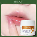 MELAO Collagen Lip Cream 50g/1.76oz, Hydrating Lip Balm for Dry Cracked Lips, Moisturizing & Plumping Lip Treatment to Reduce Fine Lines