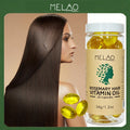 MELAO Rosemary Hair Vitamin Oil Capsules 20 Capsules 34g/1.2oz, Leave-In Hair Serum Capsule, Nourish Scalp, Repair Dry Frizzy Split Ends & Boost Silky Shiny Hair