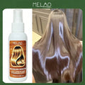 MELAO Brazilian Keratin 2-in-1 Leave-In Hair & Fragrance Spray 100ml/3.38fl.oz, Anti-Frizz Detangling Hair Mist, Long-Lasting Fragrance, Repair Dry Damaged Hair & Boost Shine