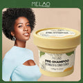 MELAO Pre-Shampoo Detangler & Conditioner 120g/4.23oz, Pre-Wash Hair Treatment Mask, Smooth Tangles, Deep Nourish Dry Frizzy Hair & Prevent Breakage
