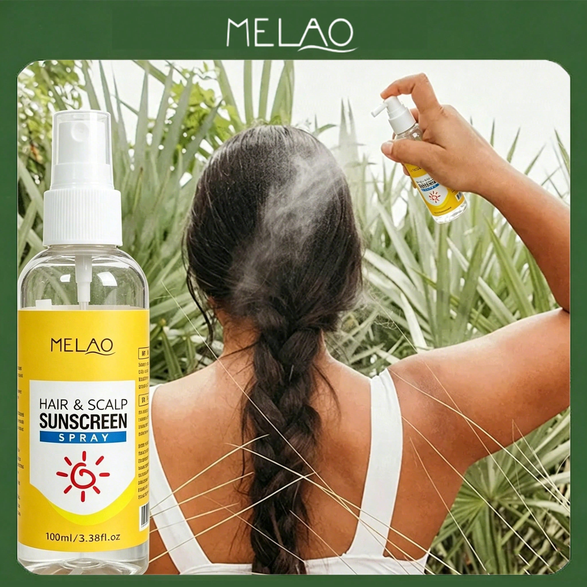 MELAO Hair & Scalp Sunscreen Spray 100ml/3.38fl.oz