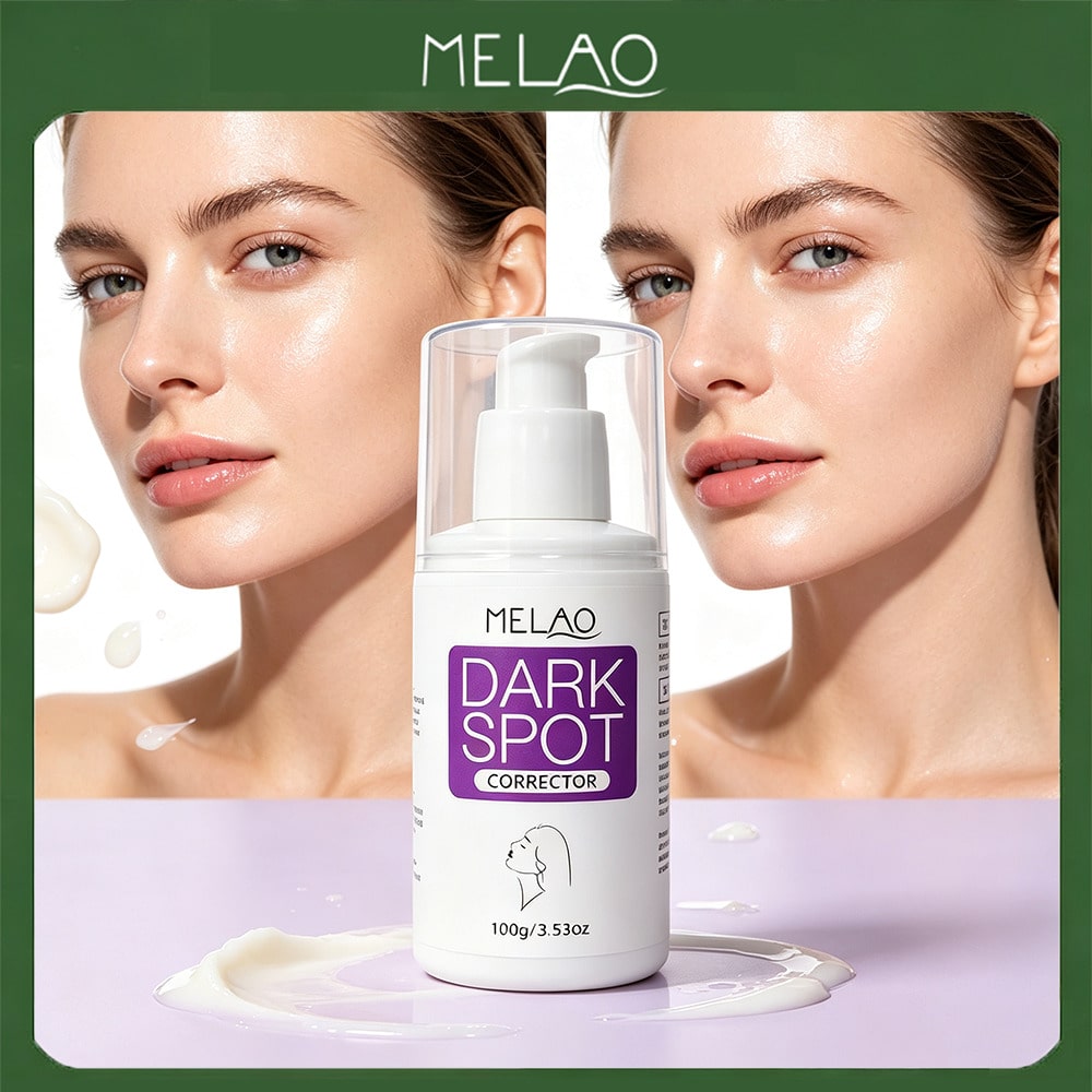 MELAO Dark Spot Corrector Cream 100g/3.53oz, Correcting Brightening Cream, Fade Sun Spots, Age Spots & Melasma, Even Uneven Dull Skin Tone for Face & Body