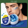 MELAO Men Instant Lifting Blue Gel Eye Mask 81g/2.96oz, Anti-Aging Men’s Under Eye Patches, Reduce Puffiness, Dark Circles & Fine Lines, Firm Tired Male Under Eye Skin