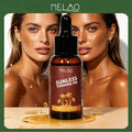 MELAO Sunless Tanning Oil 30ml/1.01fl.oz, Self Tanning Body Oil, Natural Bronzing Glow, Gradual Fake Tan Moisturizing Oil