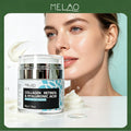 MELAO Collagen Retinol & Hyaluronic Acid Face Moisturizer 50g/1.76oz, Anti-Aging Daily Facial Cream, Deep Hydrating, Smooth Fine Lines & Improve Skin Elasticity