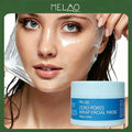 MELAO Zero Pores Wrap Facial Mask 100g/3.53oz, Pore Refining Hydrating Facial Mask, Deep Cleanse, Balance Oil & Smooth Skin Texture