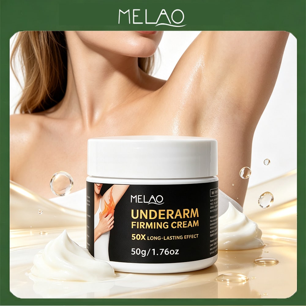 MELAO Underarm Firming Body Cream 50g/1.76oz, Daily Underarm Skin Nourishing Moisturizer, Improve Skin Texture & Boost Skin Elasticity