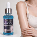 MELAO GHK-CU Collagen Arm Firming Serum, Copper Peptide Skin Tightening Essence for Arms, Anti Sagging Lifting Serum, Hydrating Smoothing Body Skin Serum 30ml