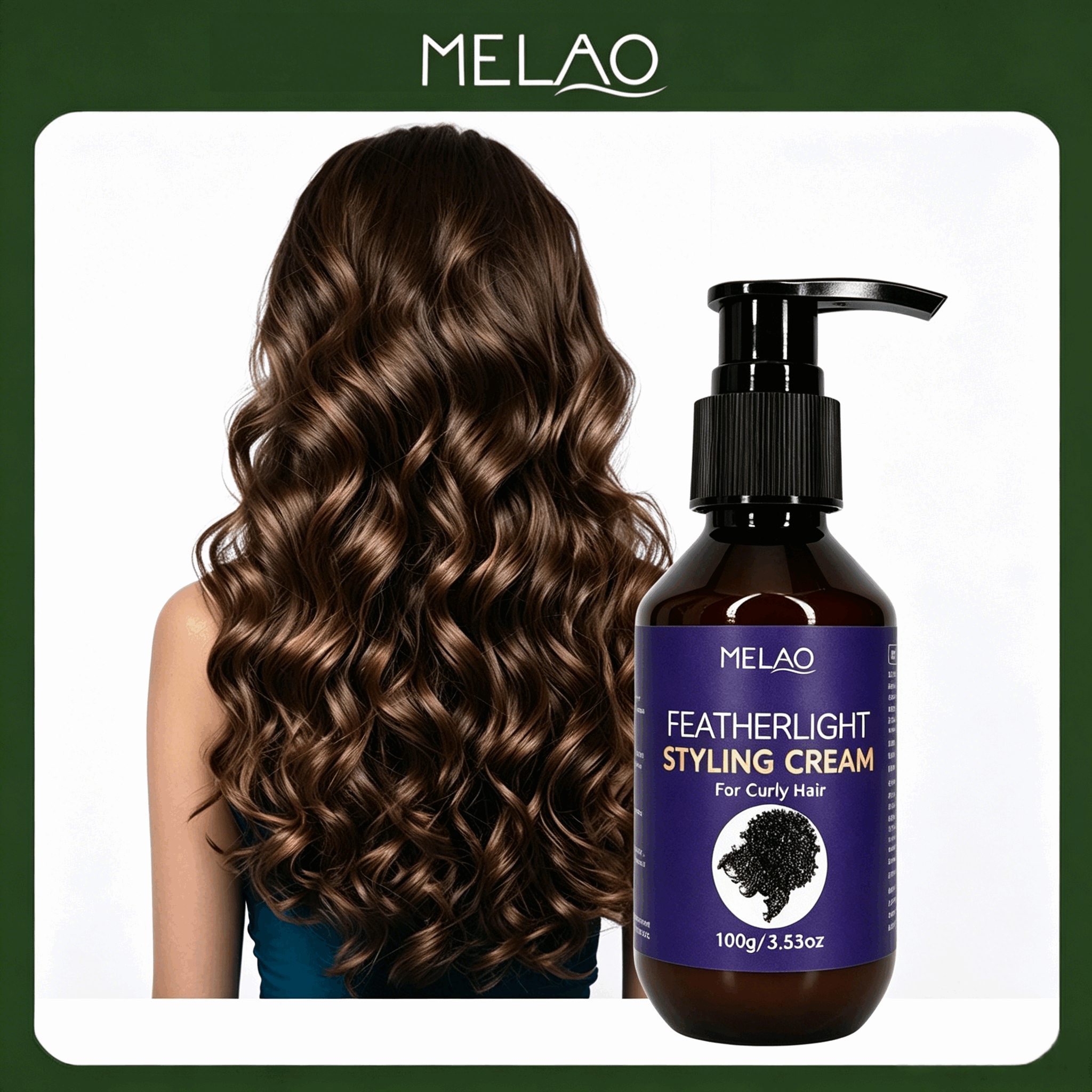 MELAO Featherlight Styling Cream 100g
