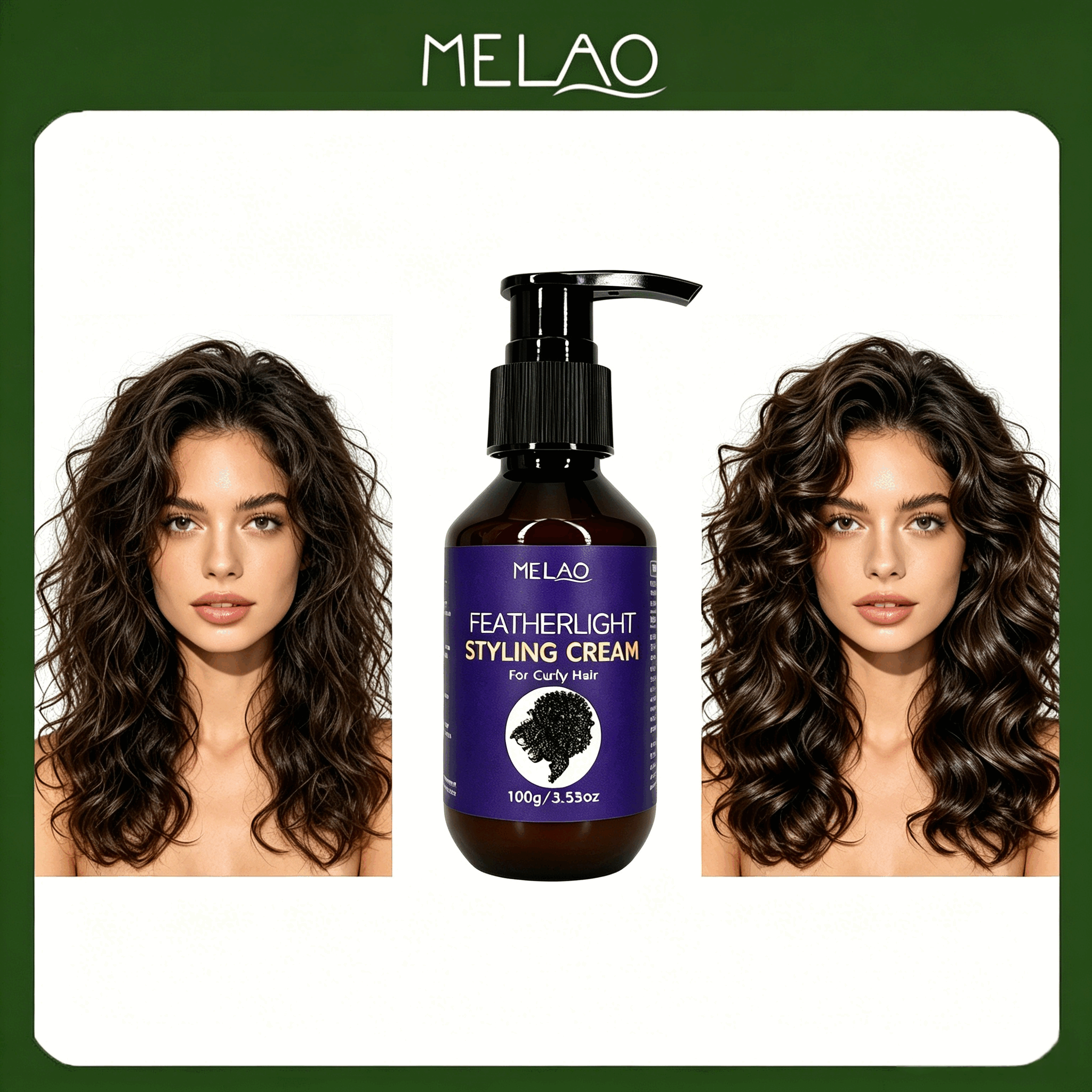 MELAO Featherlight Styling Cream 100g