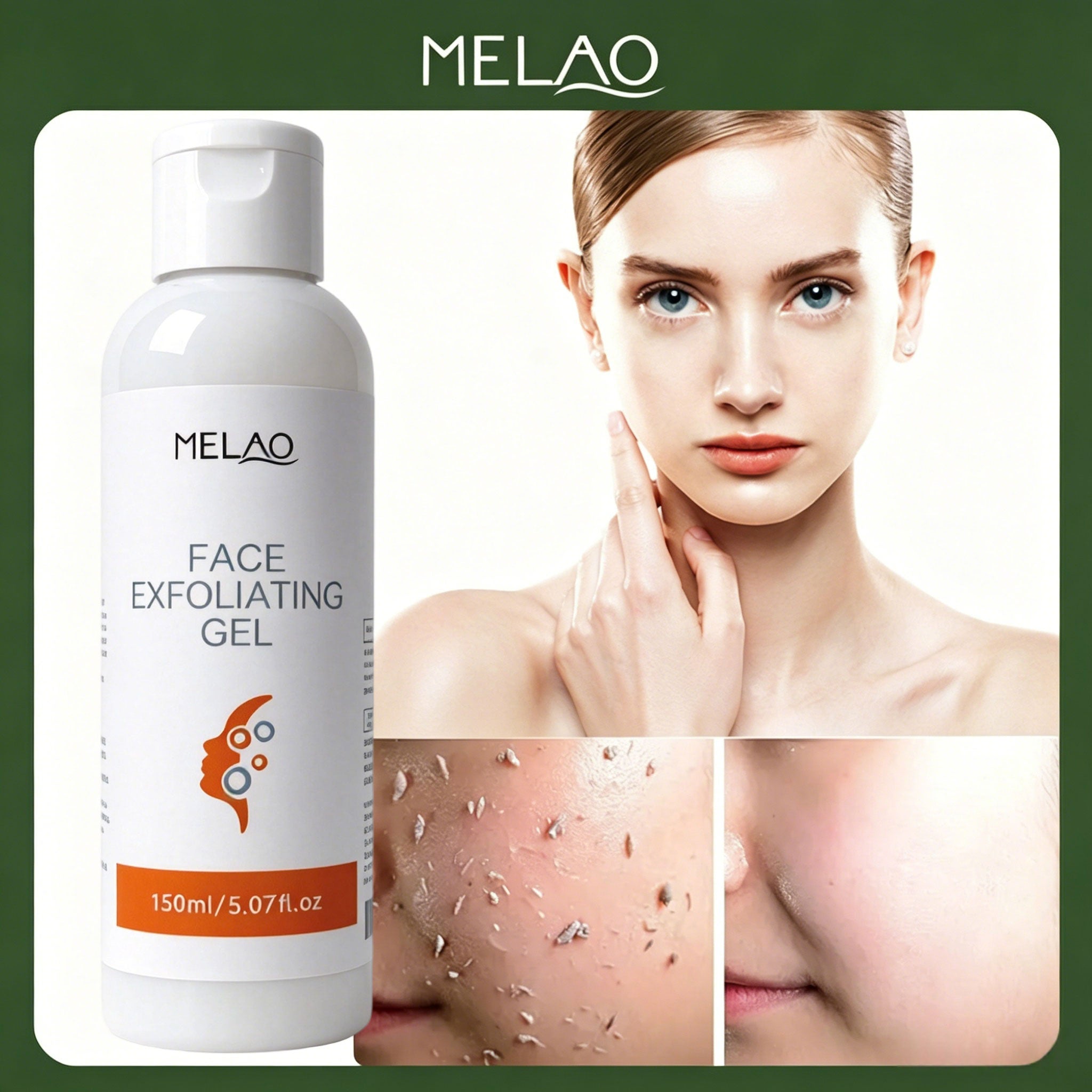 MELAO Face Exfoliating Gel 150ml