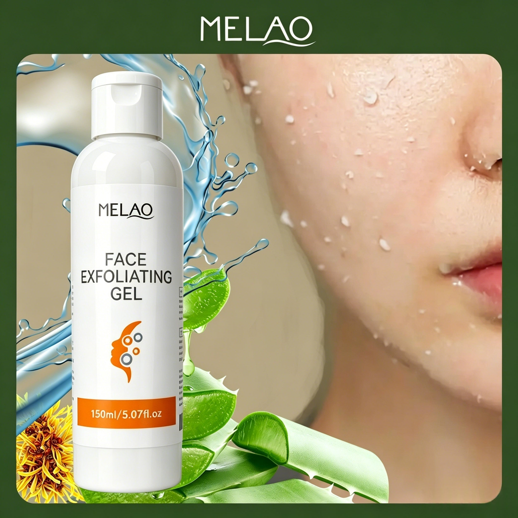 MELAO Face Exfoliating Gel 150ml