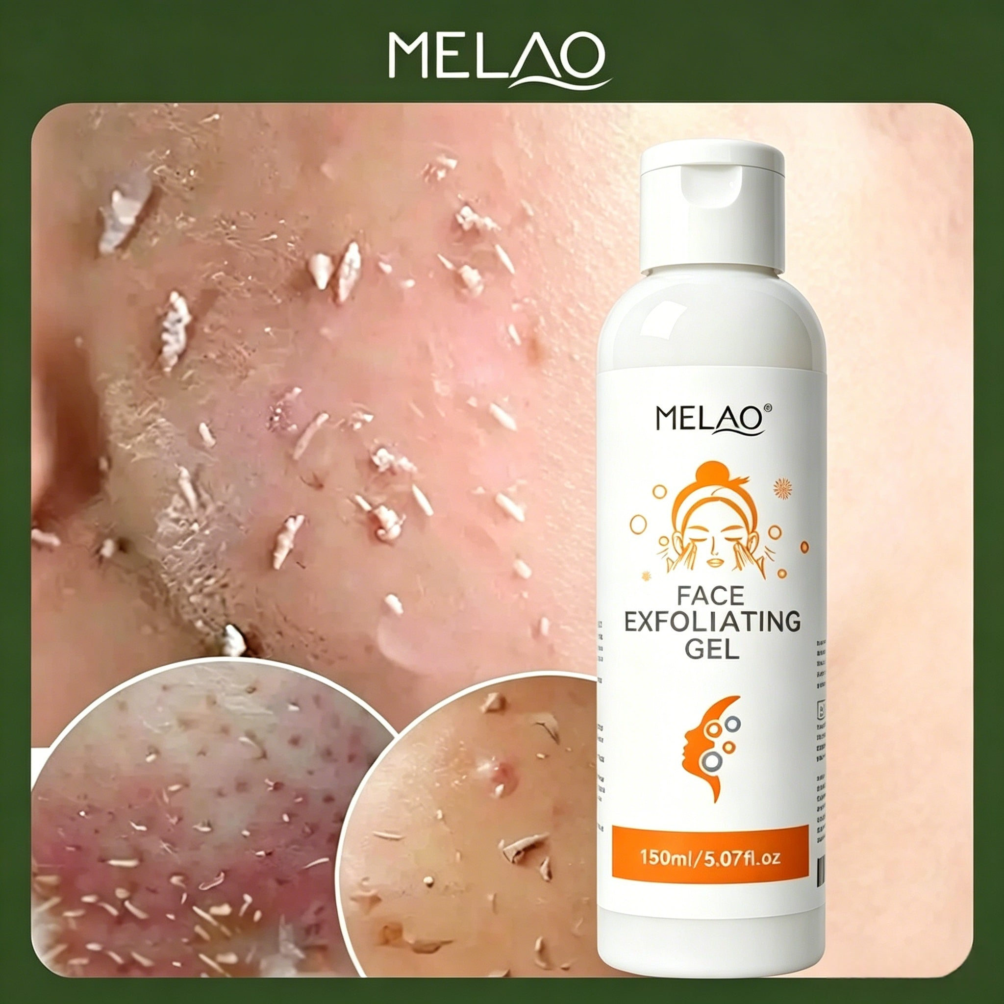 MELAO Face Exfoliating Gel 150ml