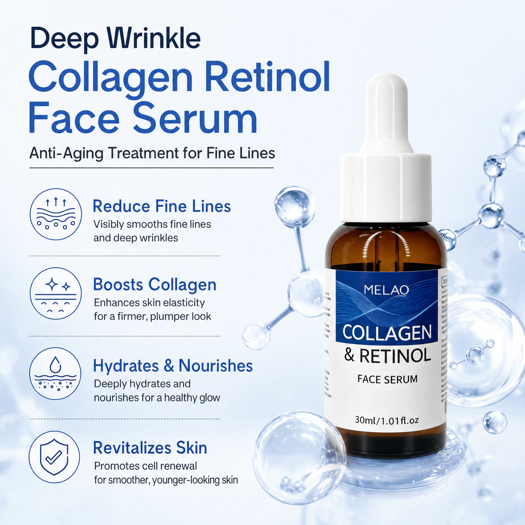 MELAO Collagen & Retinol Face Serum 30ml
