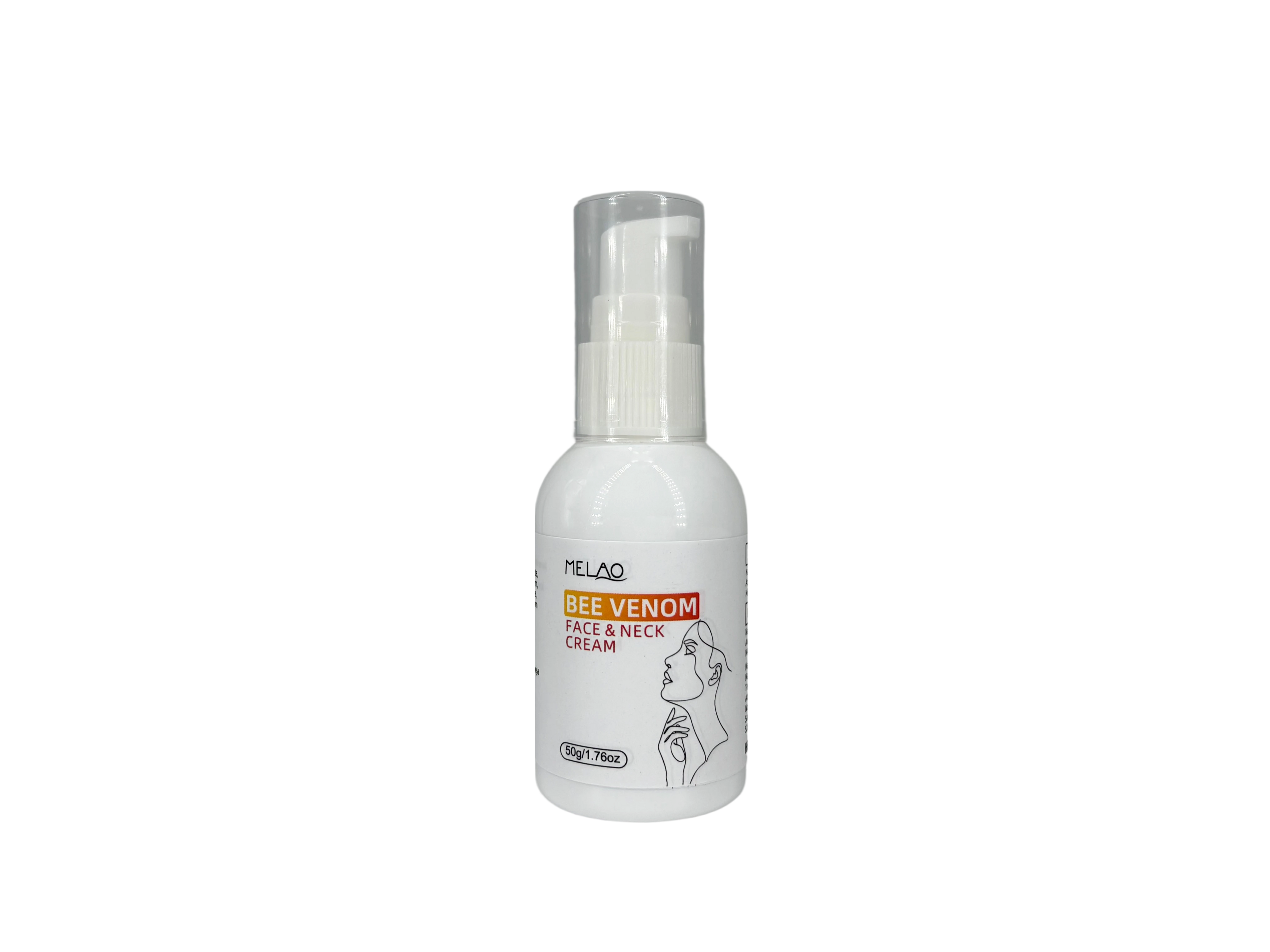 Bee Venom Face & Neck Cream, MELAO Anti-Aging Firming Cream with Bee Venom, Reduces Wrinkles & Fine Lines, Tightens & Lifts Skin, for Younger Looking Face & Neck, Intense Hydration, Nourishing Formula, 50g/1.76oz