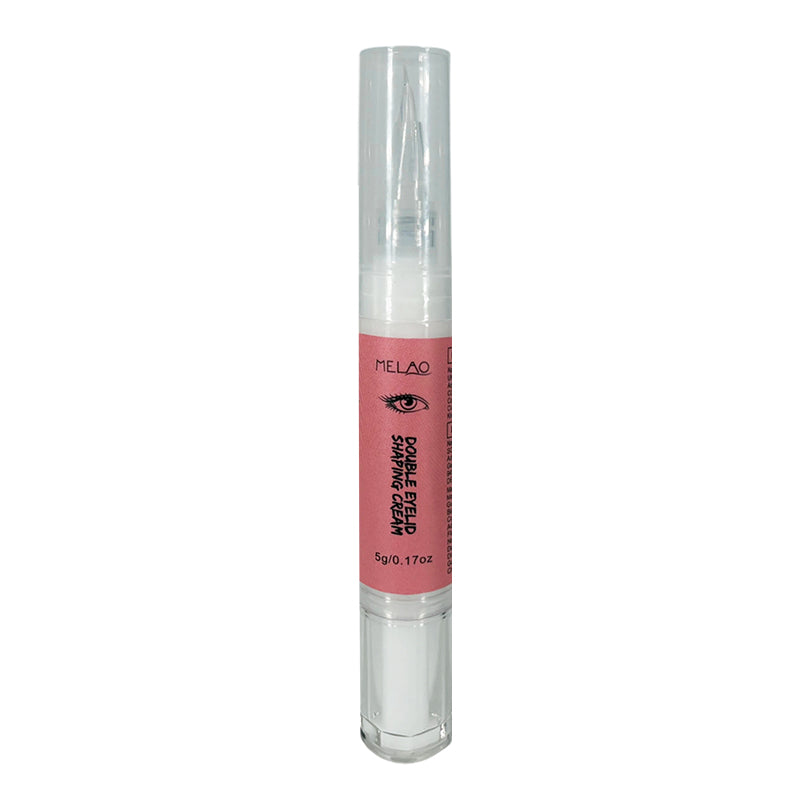 Double Eyelid Shaping Cream, MELAO Eyelid Lifting Cream, Instant Eye Enhancer, Creates Defined Eyelid Crease, Smudge Proof & Water Resistant, Natural Look, 5g/0.17oz