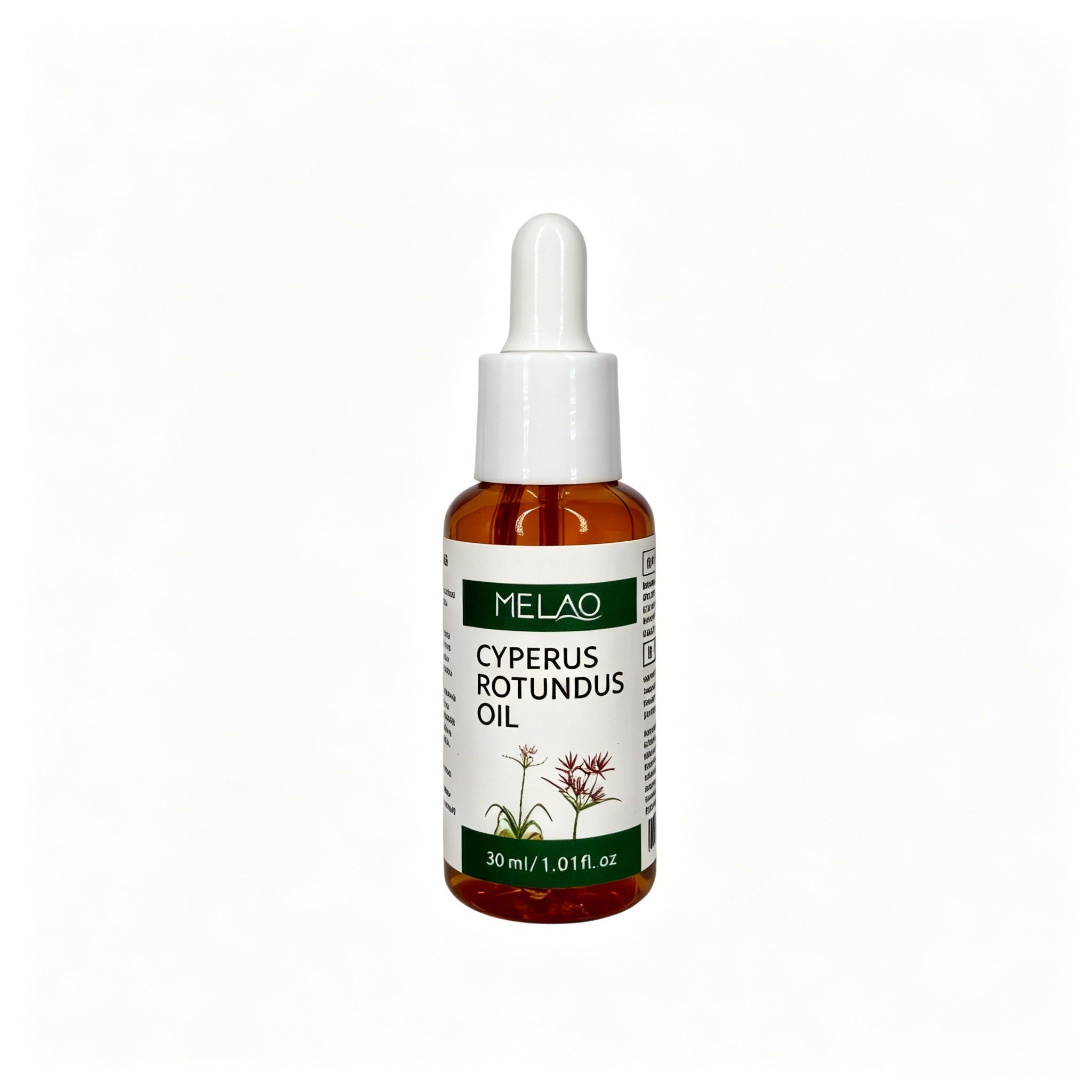 Cyperus Rotundus Oil, MELAO Natural Oil for Unwanted Hair, Helps Manage Hair Appearance, Plant-Based Formula, 30ml/1.01fl.oz
