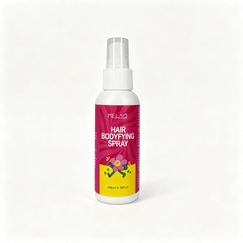 Hair Bodyfying Spray, MELAO Bodyfying Spray, Adds Volume & Texture, for Flat & Fine Hair, Lightweight Volumizing Spray, for Smooth & Shiny Hair, 100ml/3.38fl.oz
